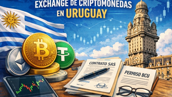 ¿Cómo se constituye un exchange de criptomonedas en Uruguay en 2026?